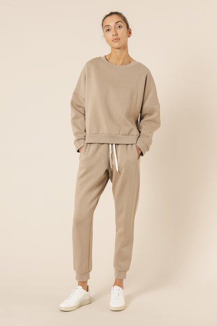 CARTER CLASSIC TRACKPANT-Mocha