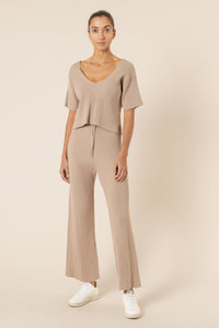 Nude Lucy celia knit pant mocha pants