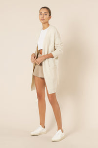 Nude Lucy avery cardigan cream marle knits