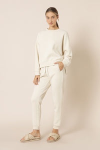 Nude Lucy carter classic oversized sweat ecru sweats