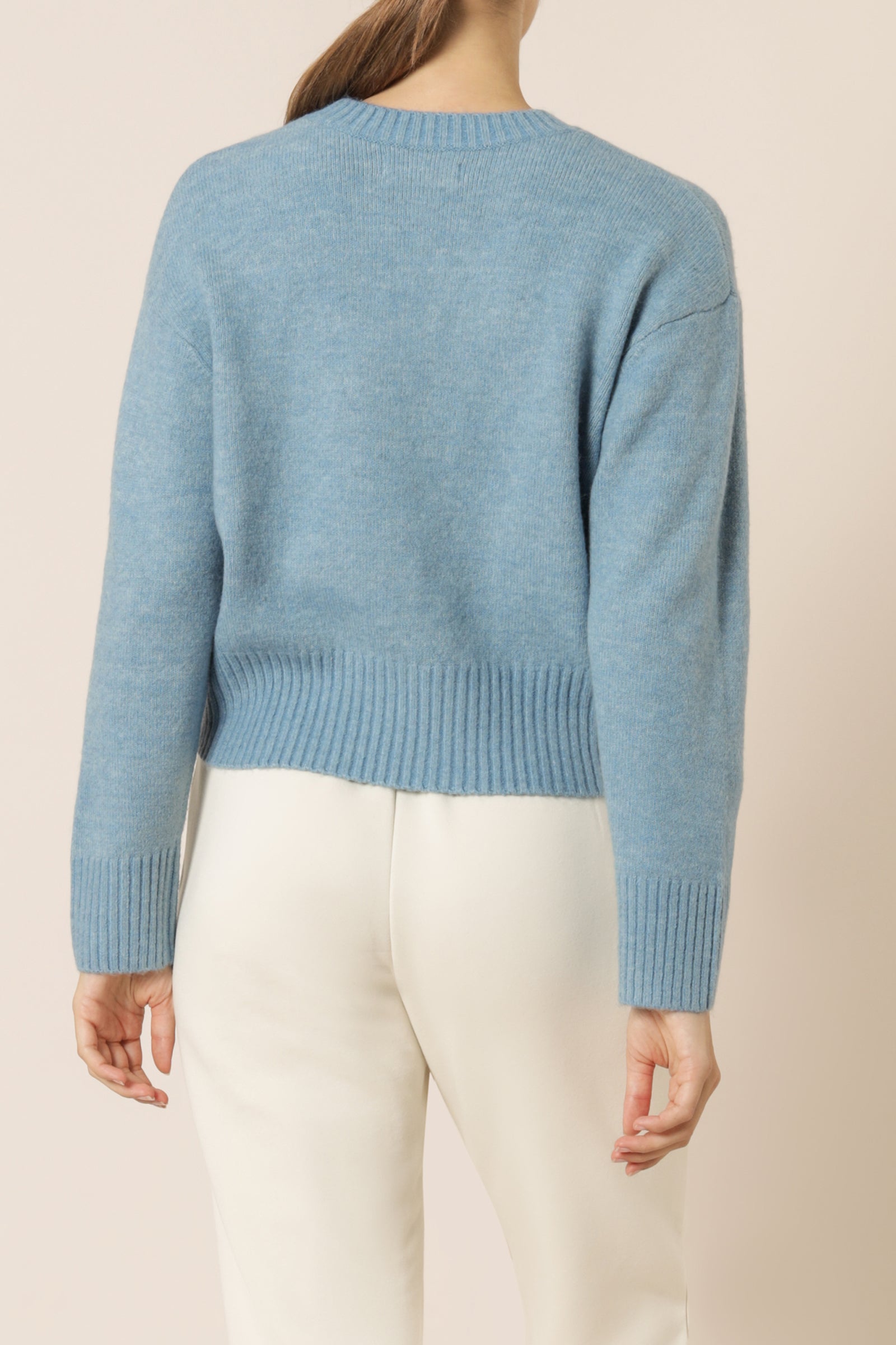 Nude Lucy Ari Knit Jumper Denim Blue Knits 