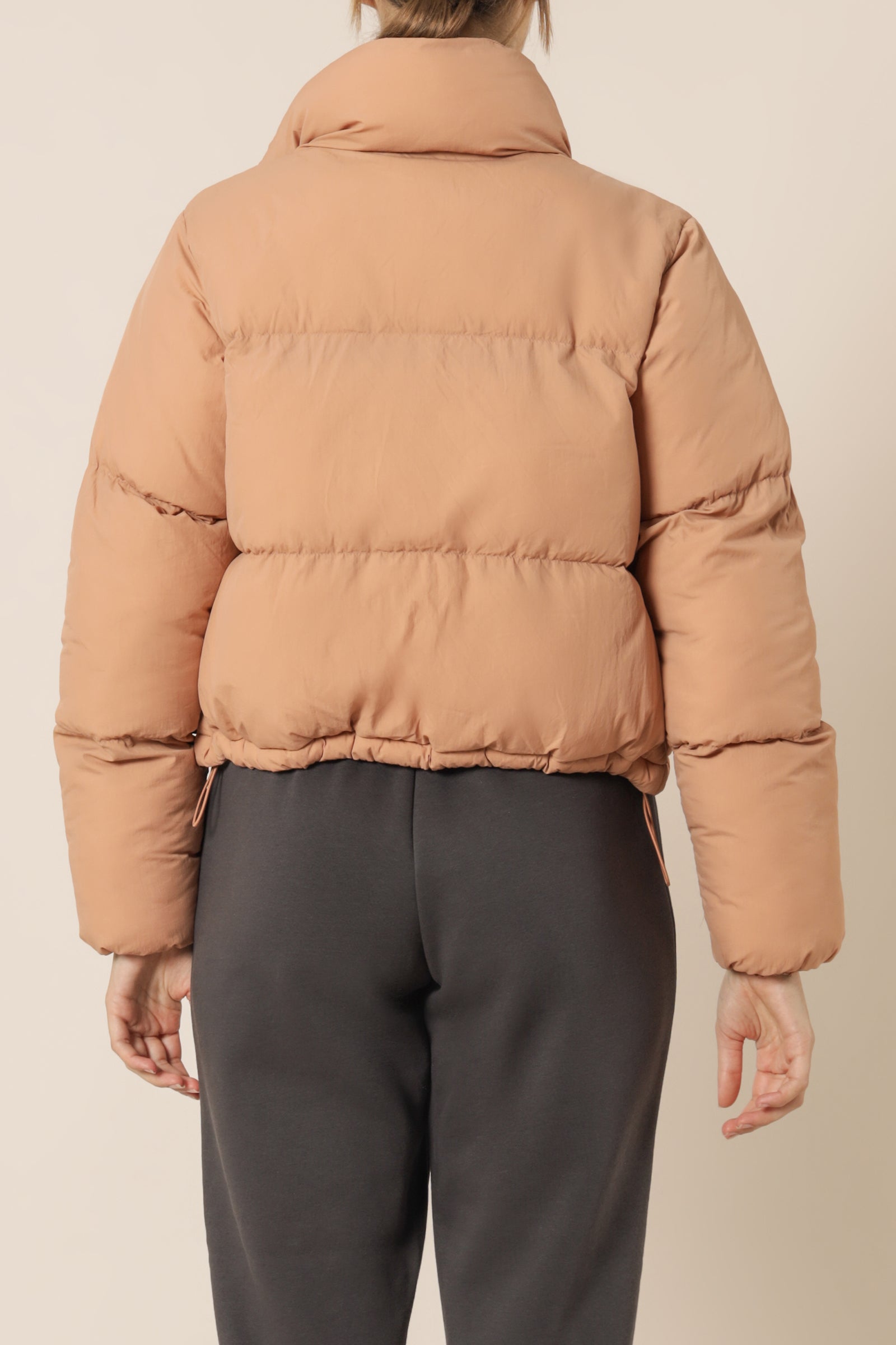 Nude Lucy Topher Puffer Jacket Bisque Jackets 