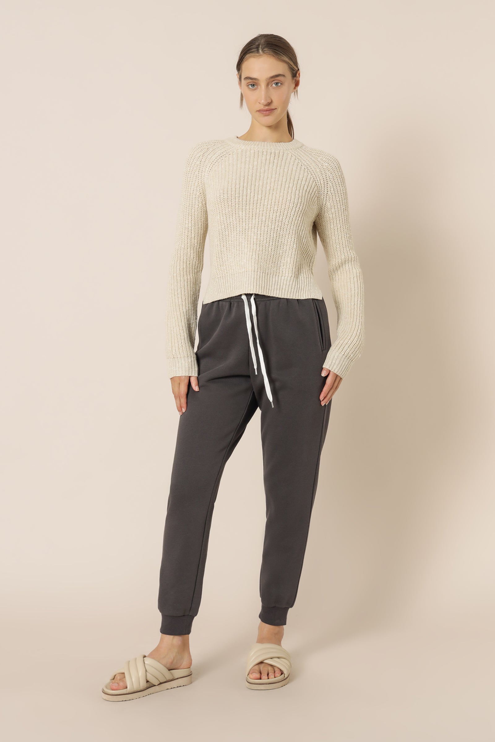 Nude Lucy Toby Knit Jumper Oat Knits 