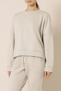 Nude Lucy carter classic oversized sweat stone sweats