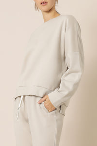 Nude Lucy carter classic oversized sweat stone sweats