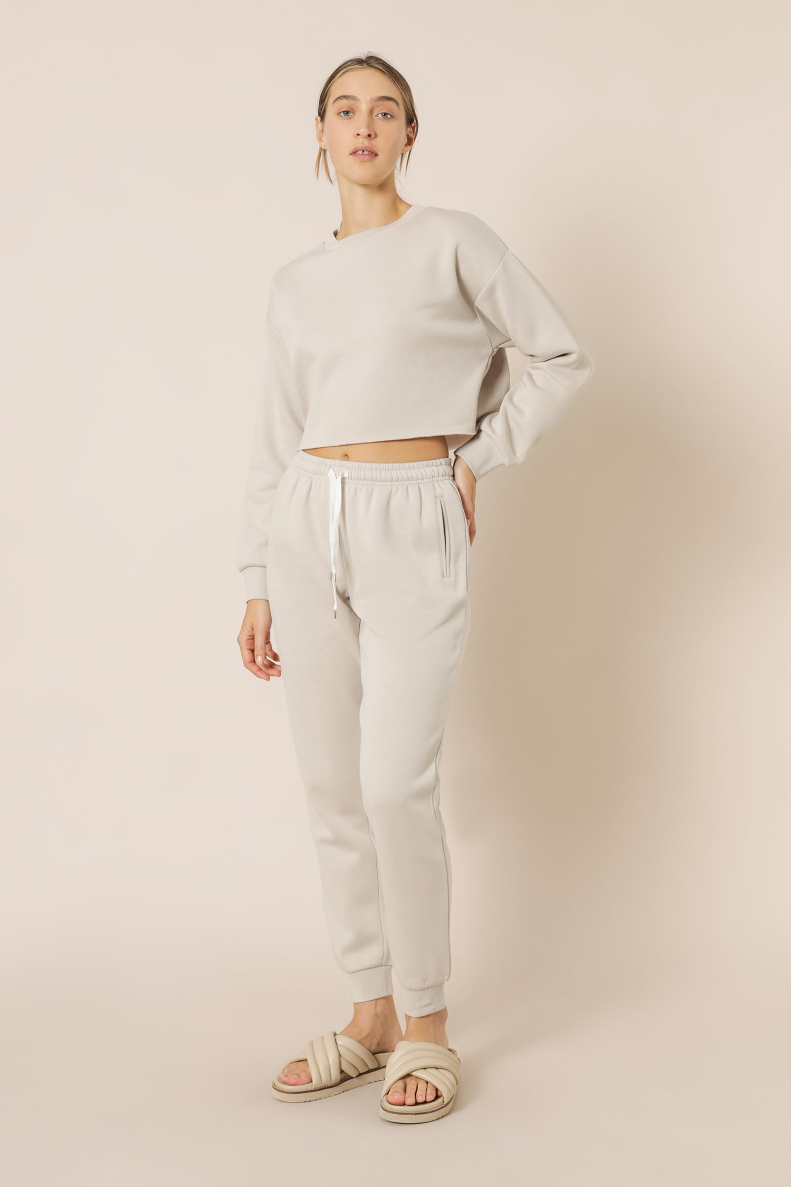 Nude Lucy Carter Classic Trackpant Stone Sweats 