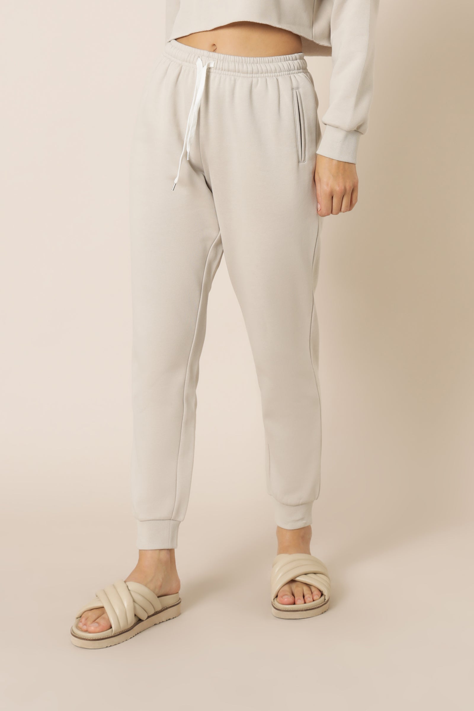 Nude Lucy Carter Classic Trackpant Stone Sweats 
