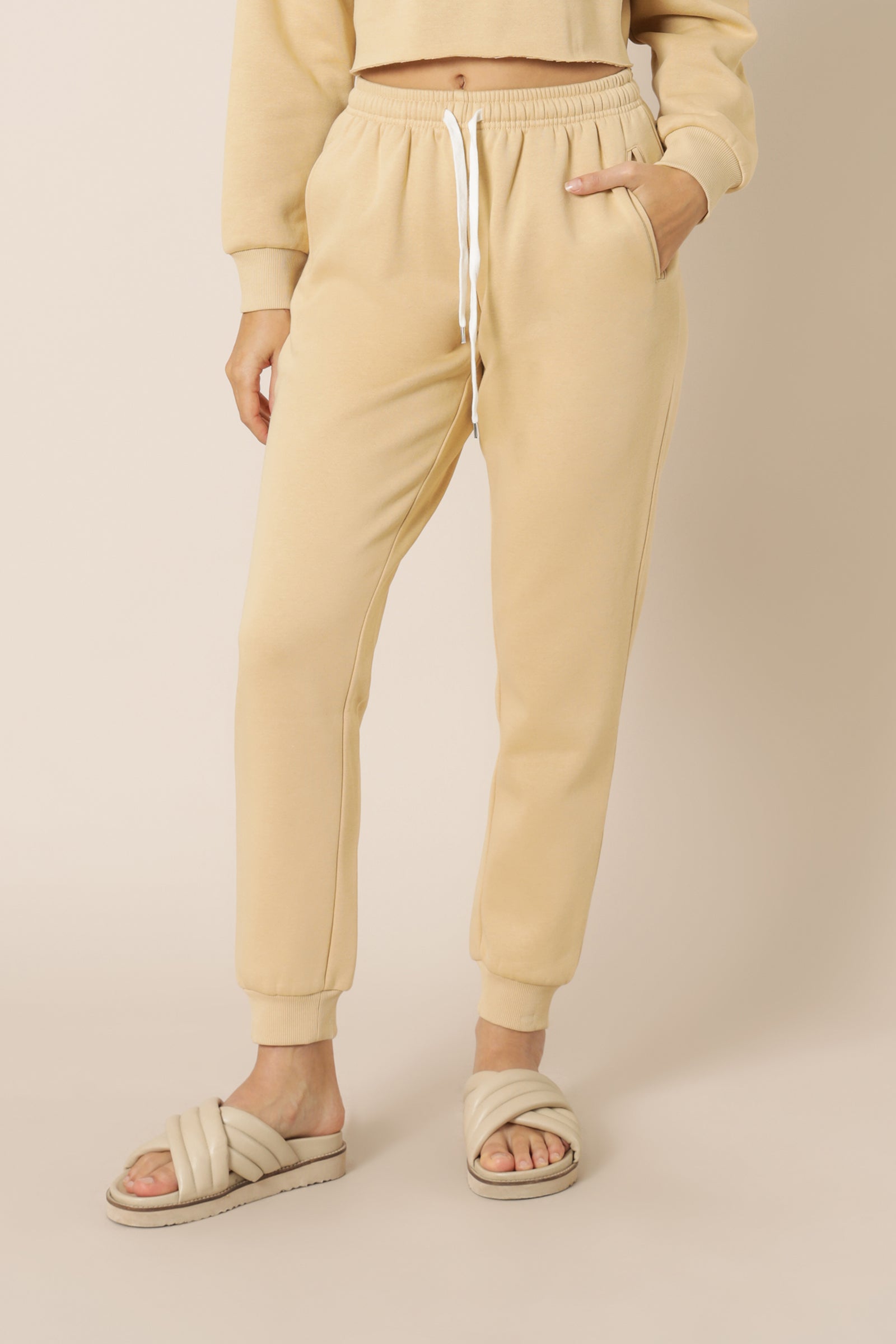 Nude Lucy Carter Classic Trackpant Honey Sweats 