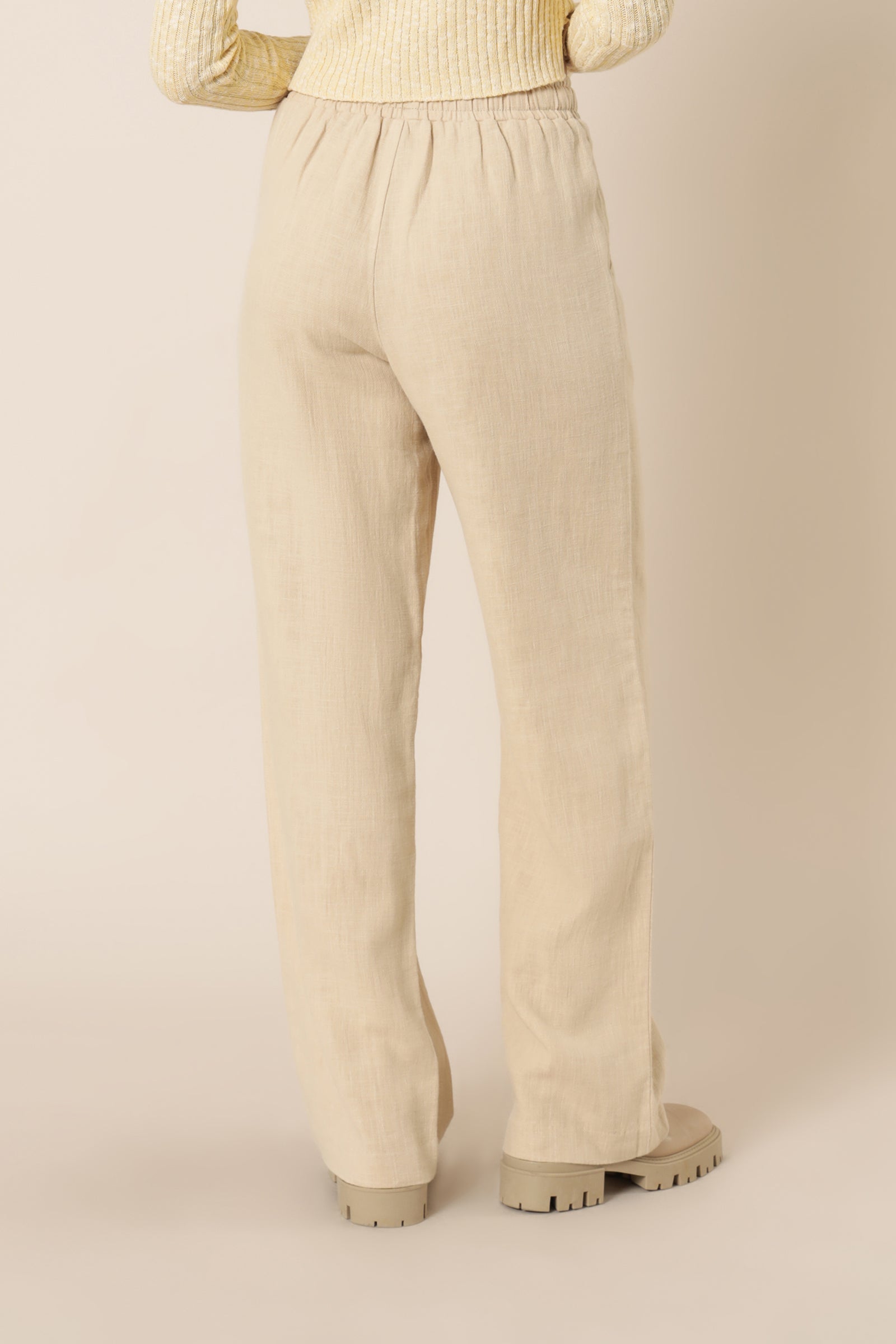 Nude Lucy Marvin Wide Leg Pant Oat Pants 