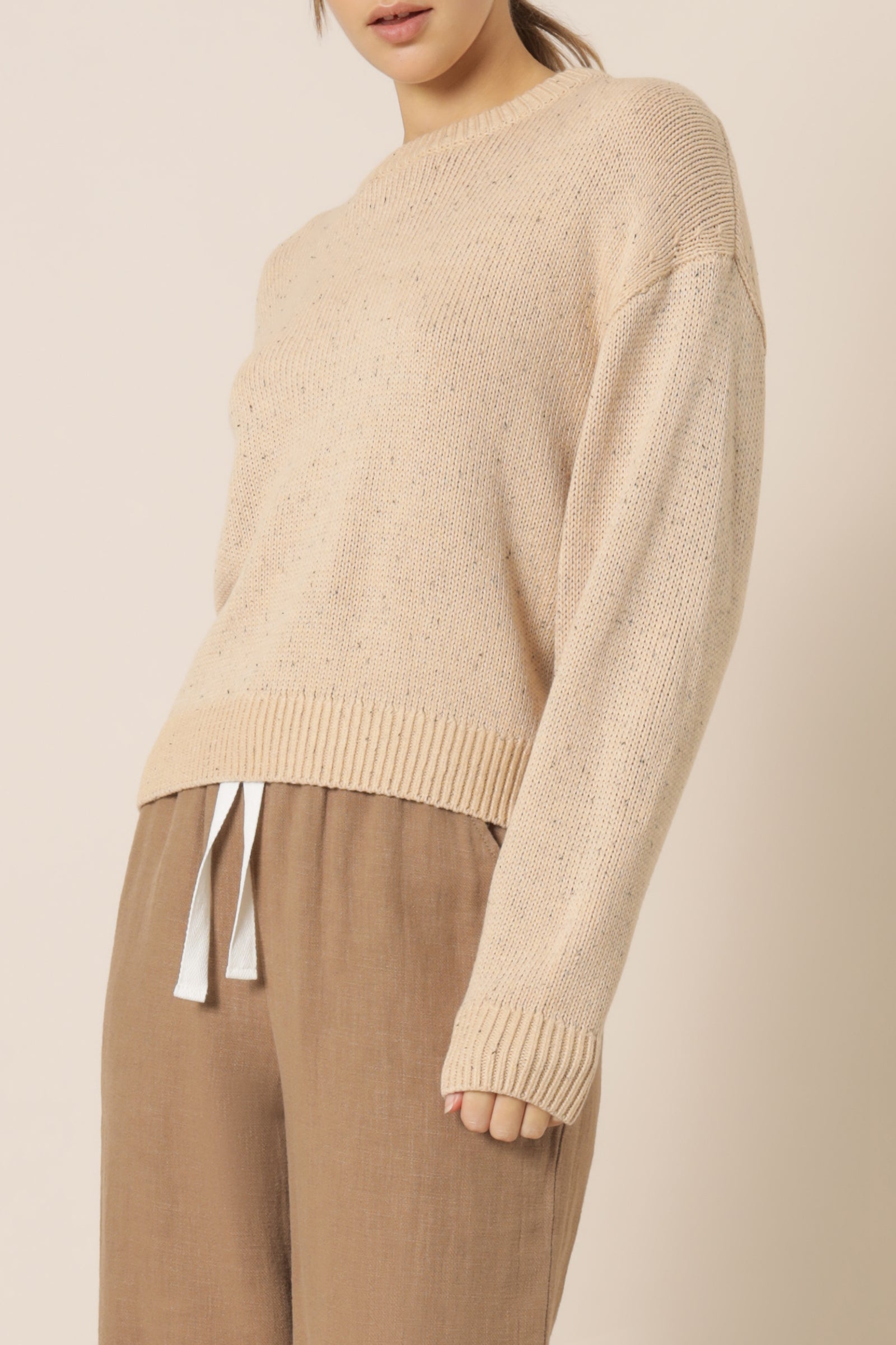 Nude Lucy Lennon Speckle Knit Honey Speckle Knits 