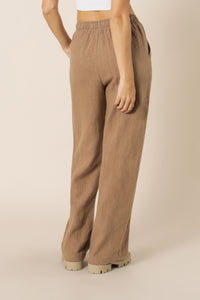 Nude Lucy marvin wide leg pant coffee pants