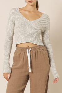 Nude Lucy jamie v neck knit stone knits