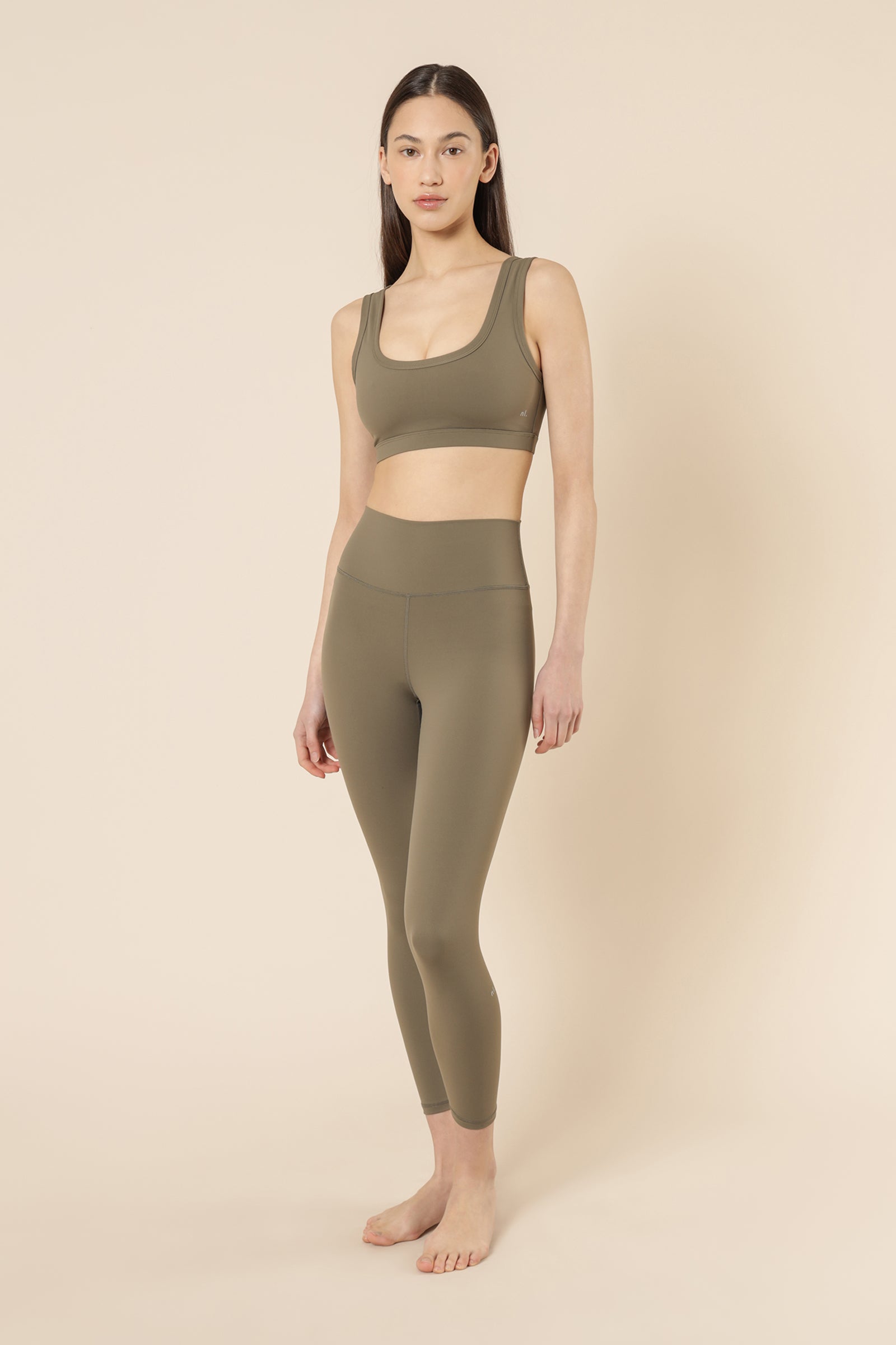 Nude Lucy Nude Active 7 8 Tights Olive Pants 