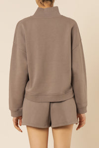 Nude Lucy carter classic rugby sweat ash sweats