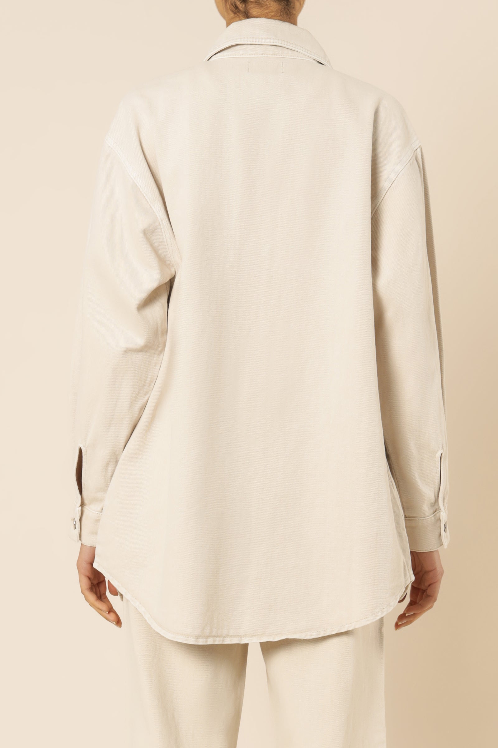 Nude Lucy Rai Denim Jacket Bone Jackets 