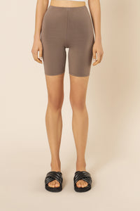 Nude Lucy nude classic bike short ash shorts