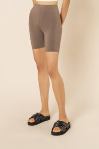 Nude Lucy nude classic bike short ash shorts
