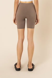 Nude Lucy nude classic bike short ash shorts