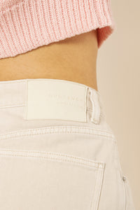 Nude Lucy rai denim short bone shorts