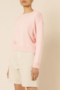 Nude Lucy blair knit jumper pink salt knits
