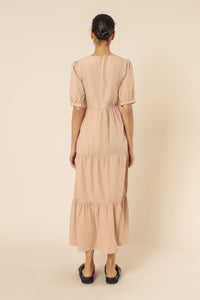 Nude Lucy stella poplin maxi dress desert dress