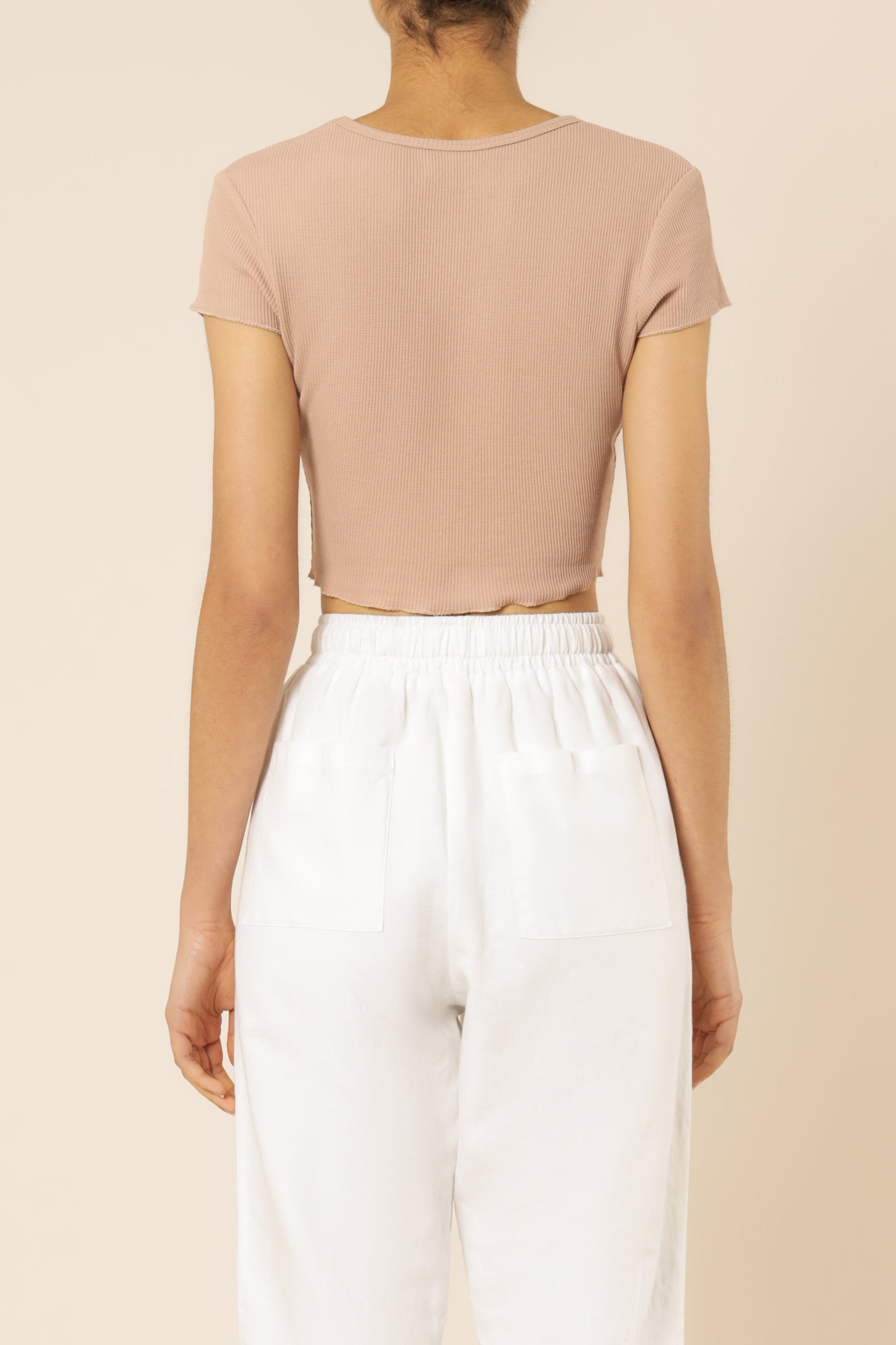 Nude Lucy Cameron Waffle Tee Desert Tees 