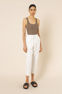 Nude Lucy maya organic rib tank ash tees