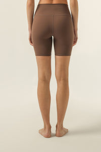 Nude Lucy Nude Active Bike Short in Chestnut