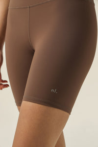 Nude Lucy Nude Active Bike Short in Chestnut