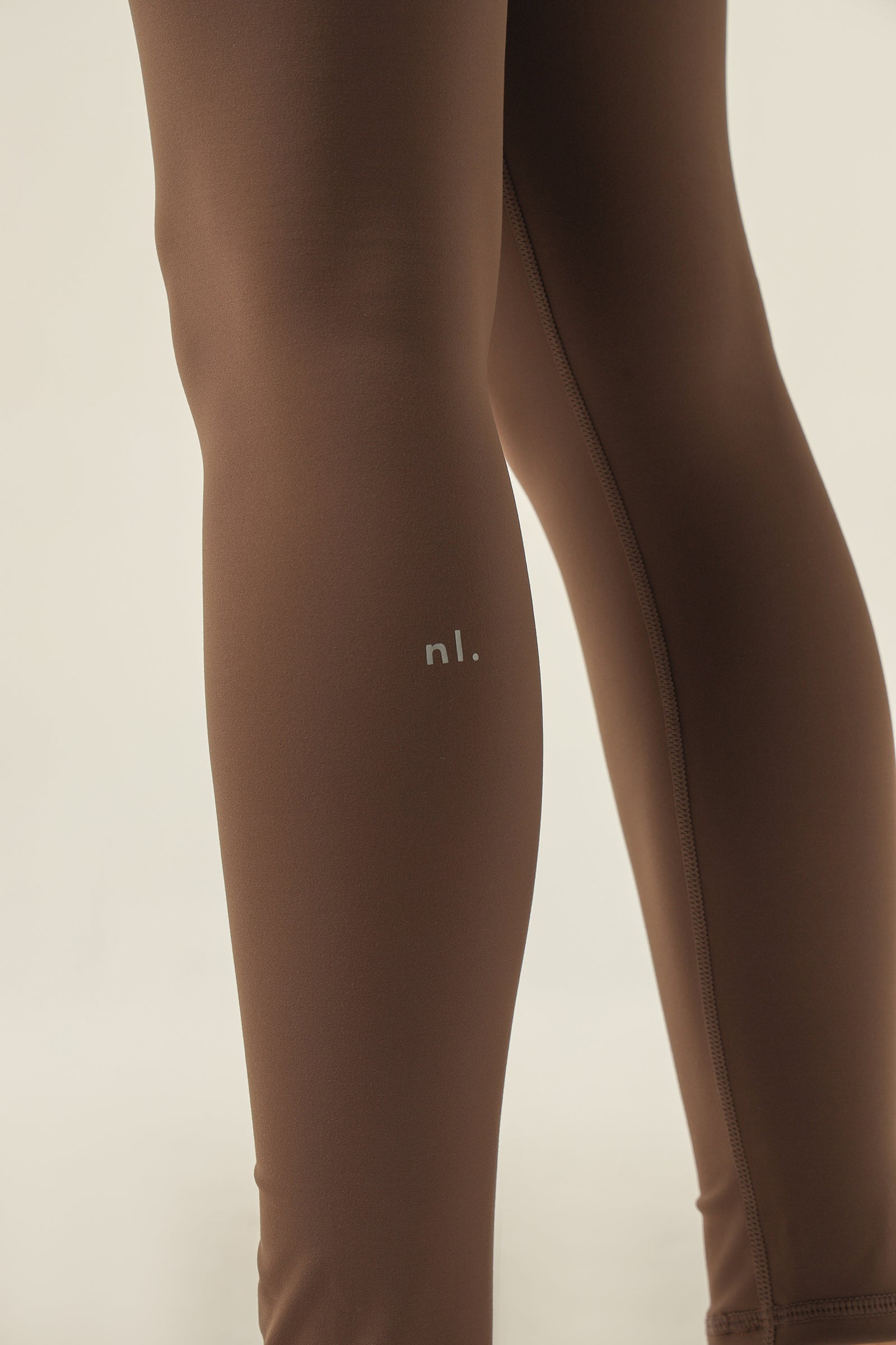 Nude Lucy Nude Active Full Length Tights In Chestnut 