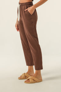 Nude Lucy Nude Classic Pant In a Brown Cedar Colour