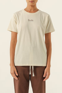 Nude Lucy Nude Organic Heritage Tee in Nutmeg