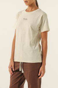 Nude Lucy Nude Organic Heritage Tee in Nutmeg