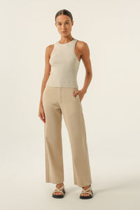 Nude Lucy Cooper Pant In a Yellow Sand Colour