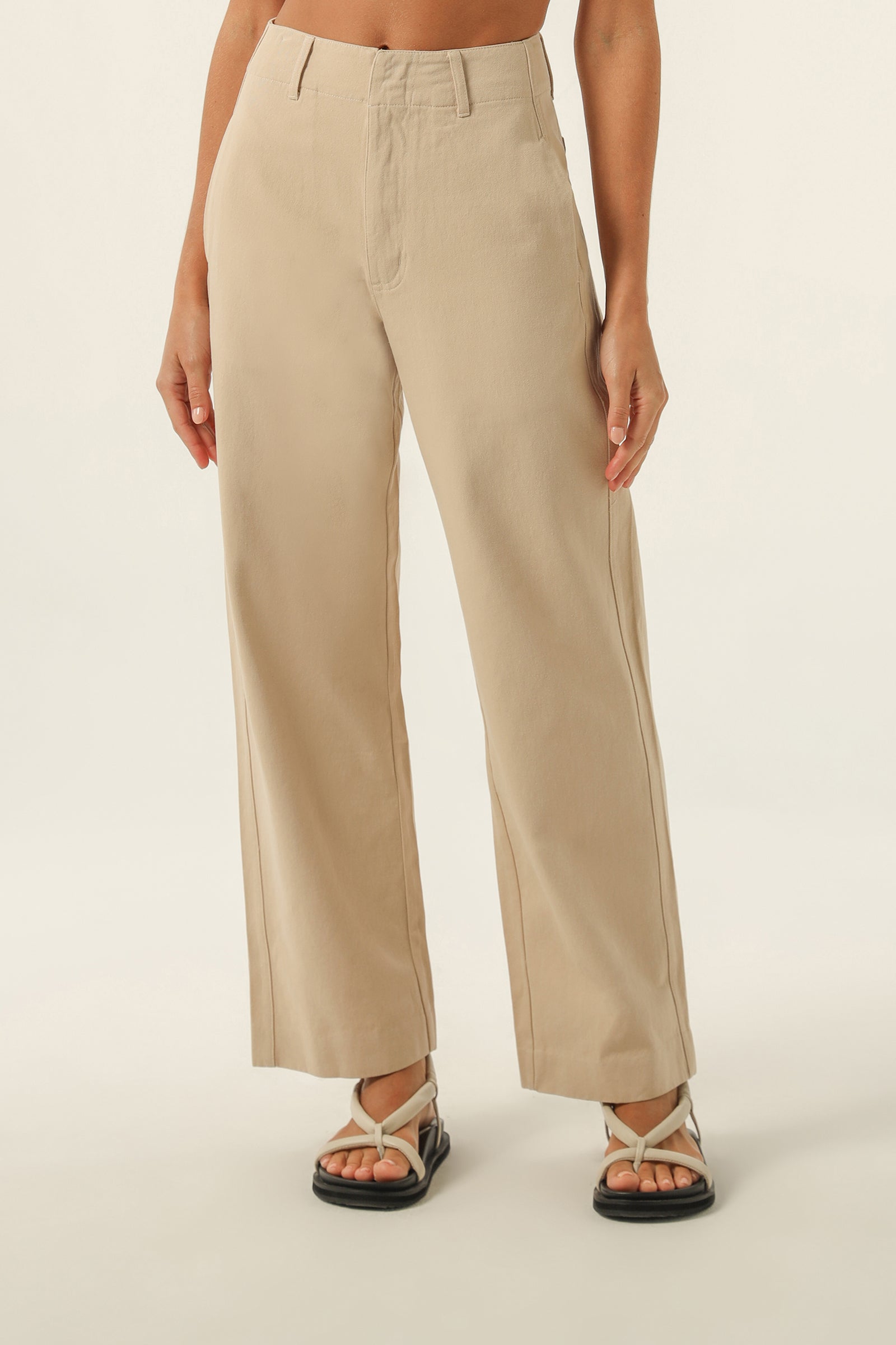 Nude Lucy Cooper Pant In a Yellow Sand Colour