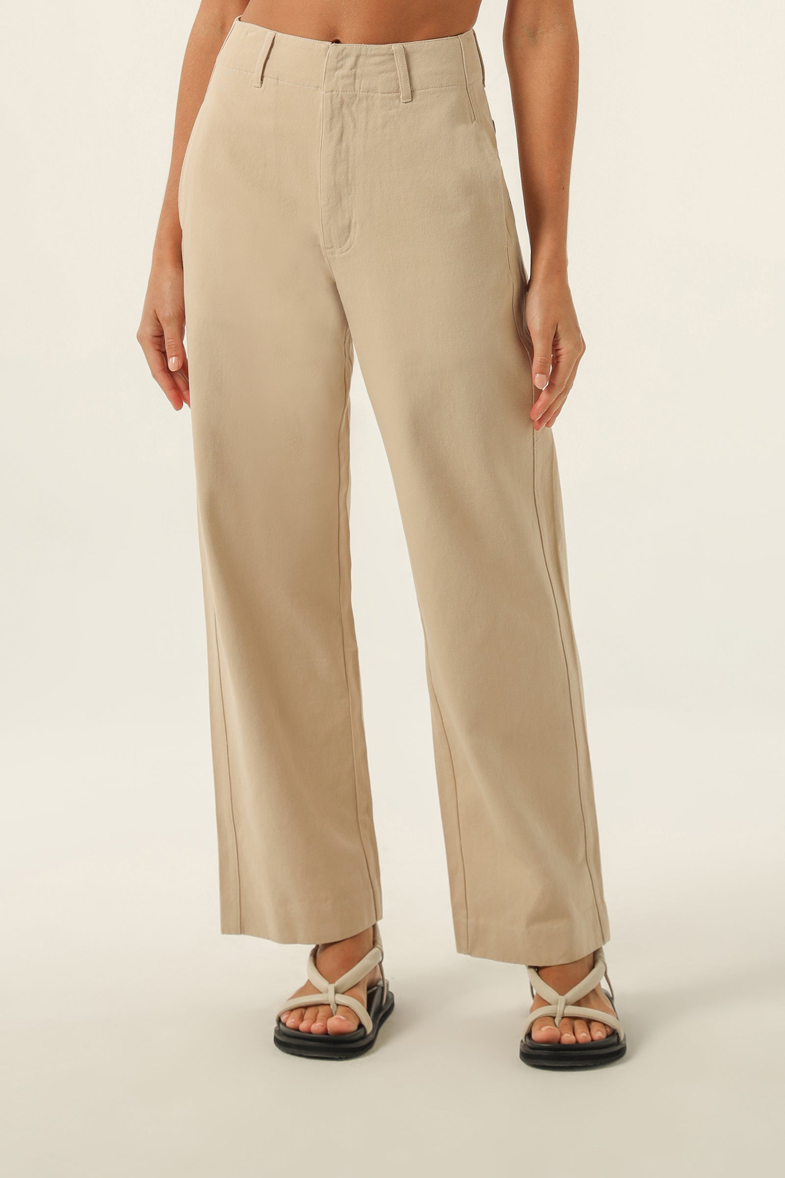 Nude Lucy Cooper Pant In A Yellow Sand Colour 