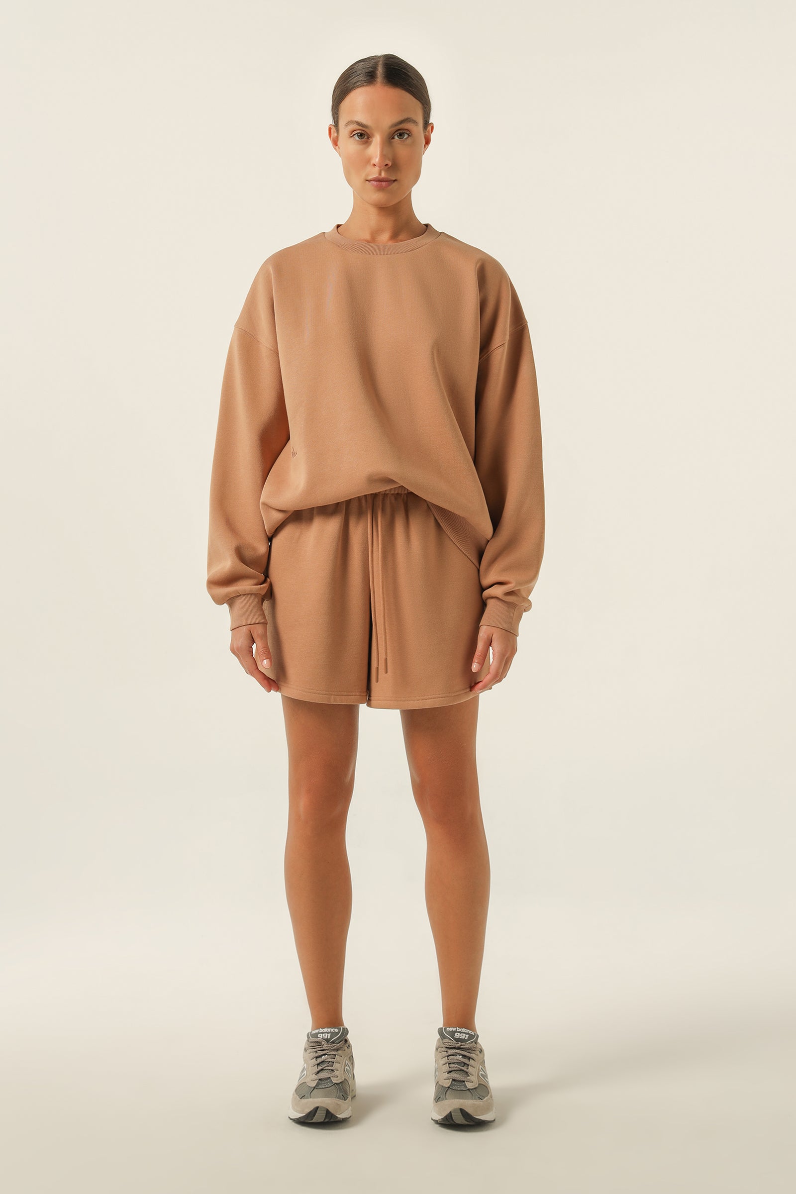 Nude Lucy Carter Curated Short In A Brown Coffee Colour 