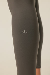 Nude Lucy Nude Active Tights in a Dark Grey In a Brown Coal Colour