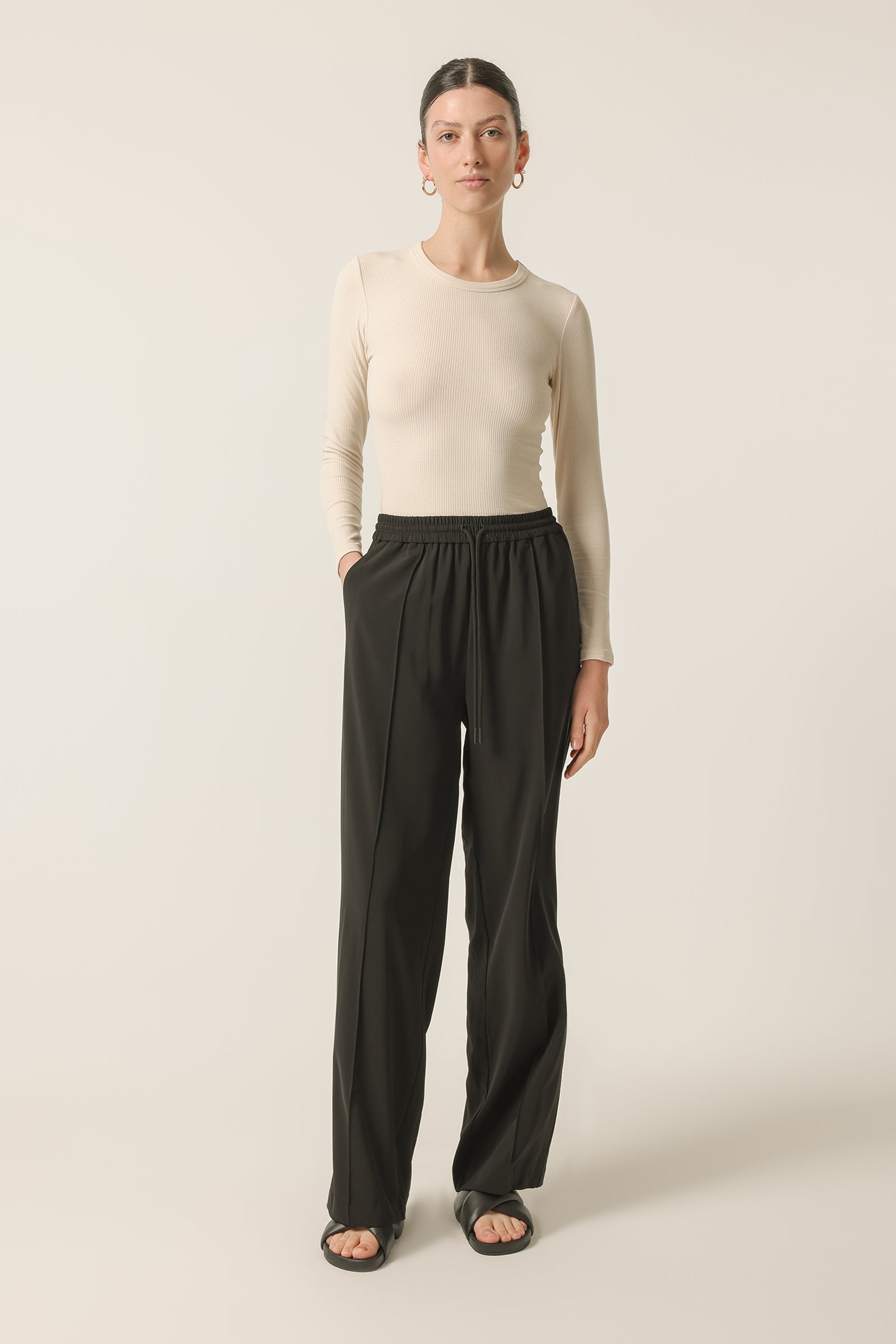 Nude Lucy Melrose Pant in Black