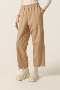 Nude Lucy Denver Pant In a Beige Sepia Colour