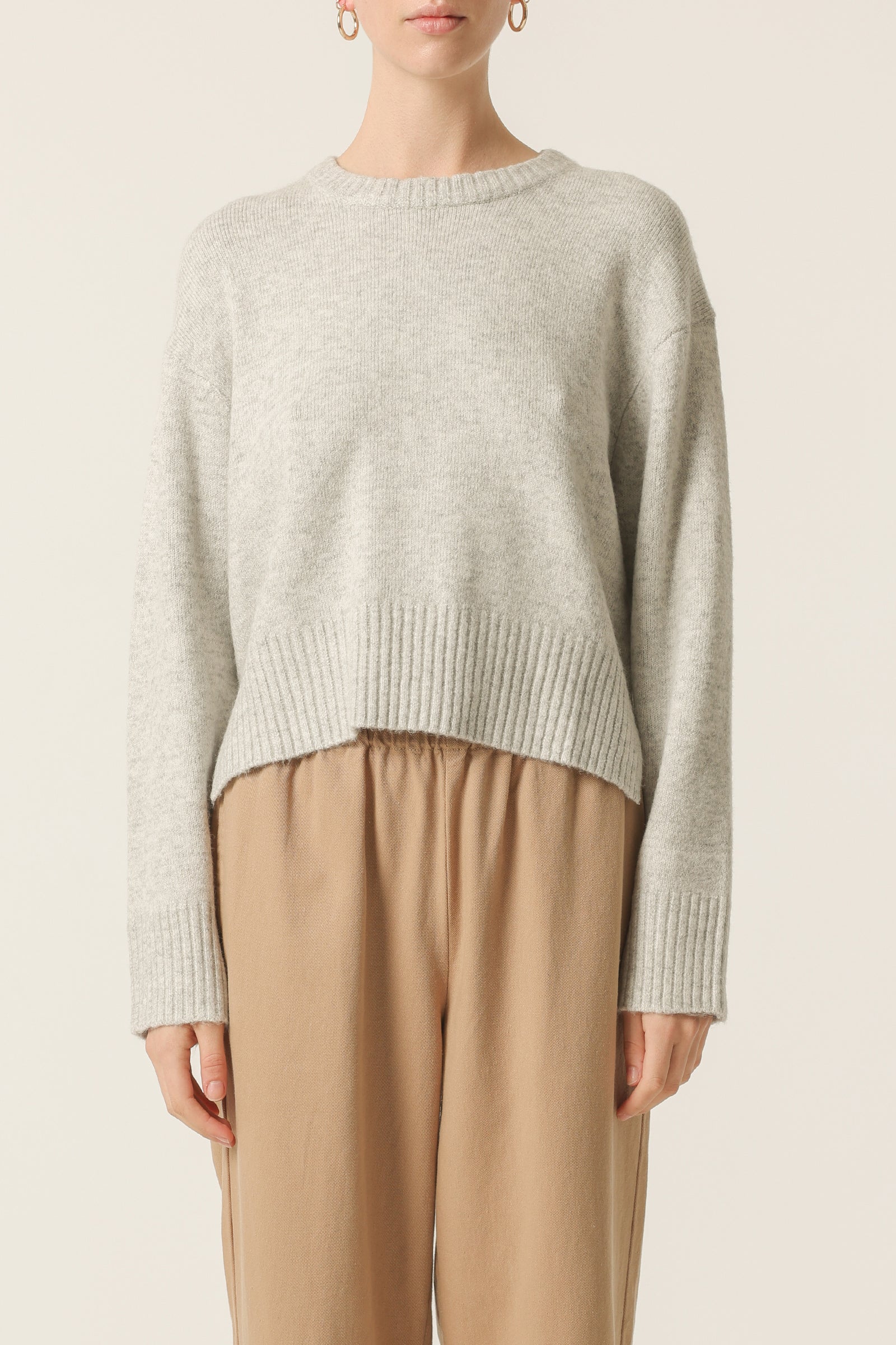 Nude Lucy Finley Knit In Grey Marle
