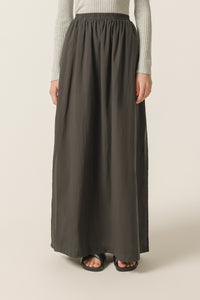 Nude Lucy Hudson Maxi Skirt Washed in Black