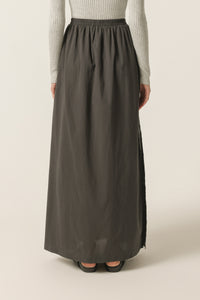 Nude Lucy Hudson Maxi Skirt Washed in Black