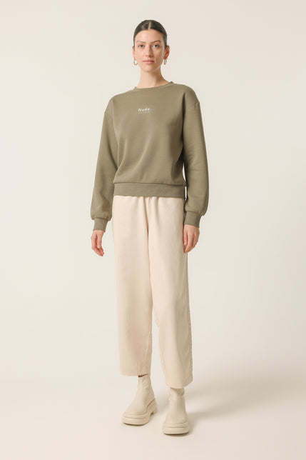 NUDE. HERITAGE SWEAT-Willow