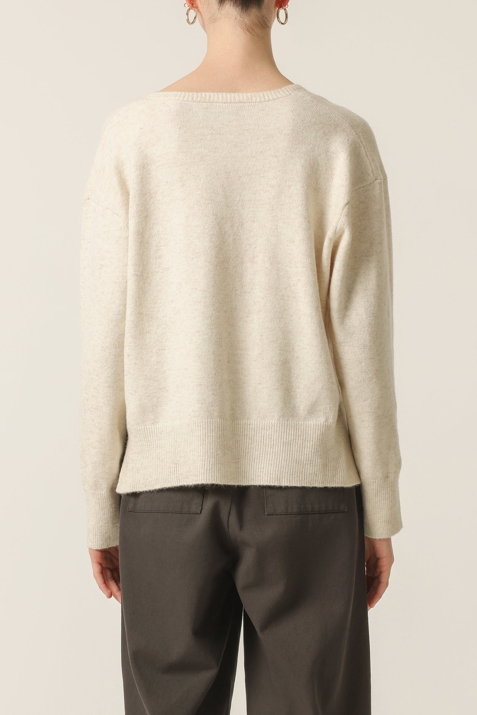 Nude Lucy Laice Knit In White Cloud 