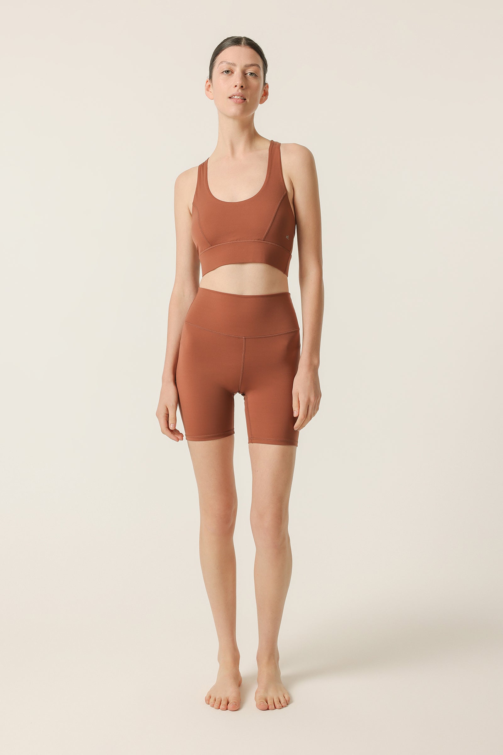 Nude Lucy Nude Active Bike Short in Sienna