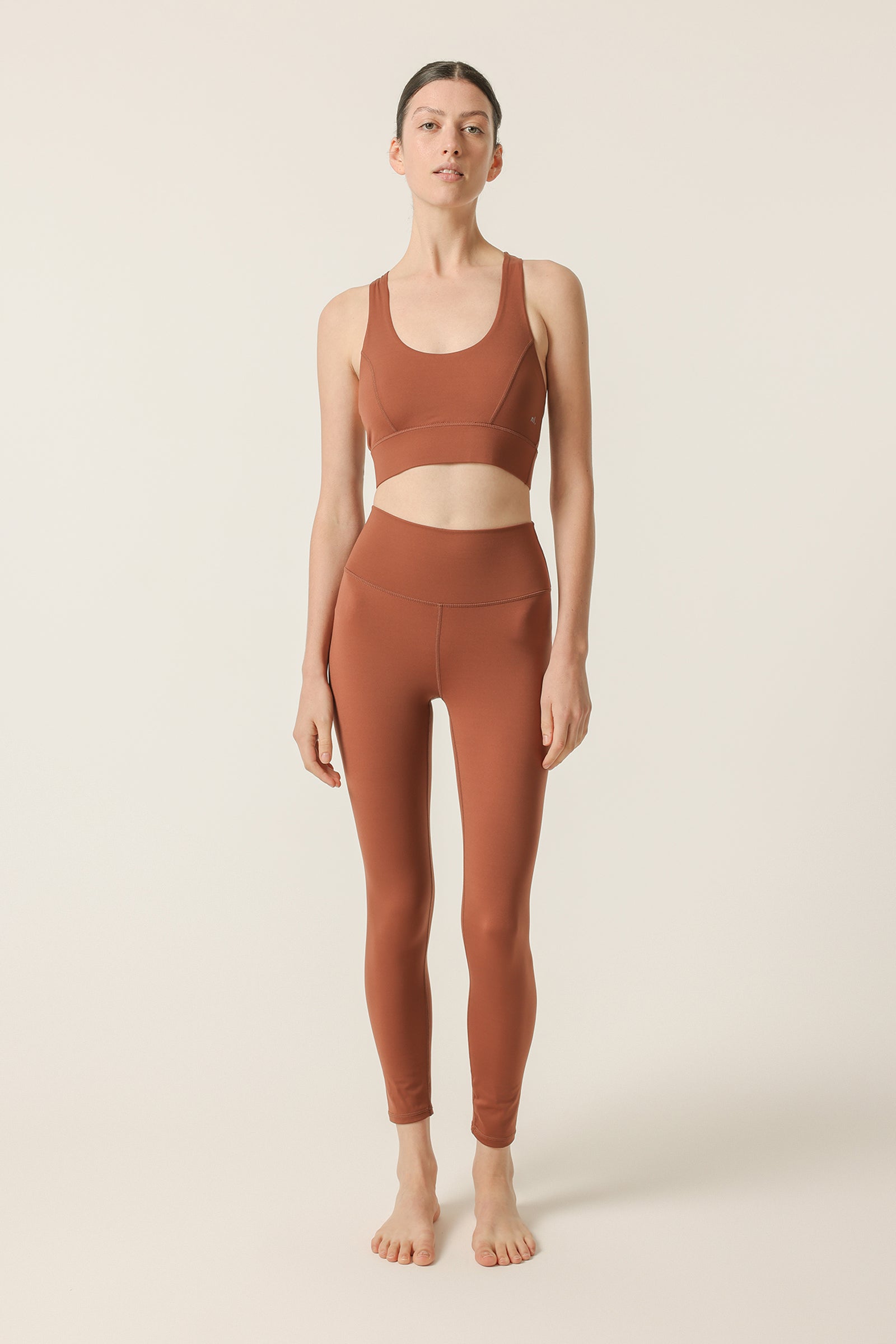 Nude Lucy Nude Active Tights In Sienna 