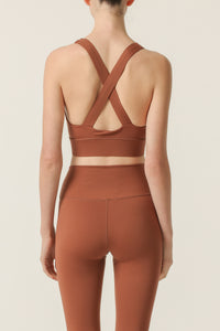 Nude Lucy Nude Active Bra in Sienna