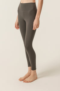 Nude Lucy Nude Active Tights in a Dark Grey In a Brown Coal Colour
