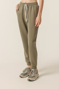 Nude Lucy Carter Classic Trackpant In a Green Willow Colour